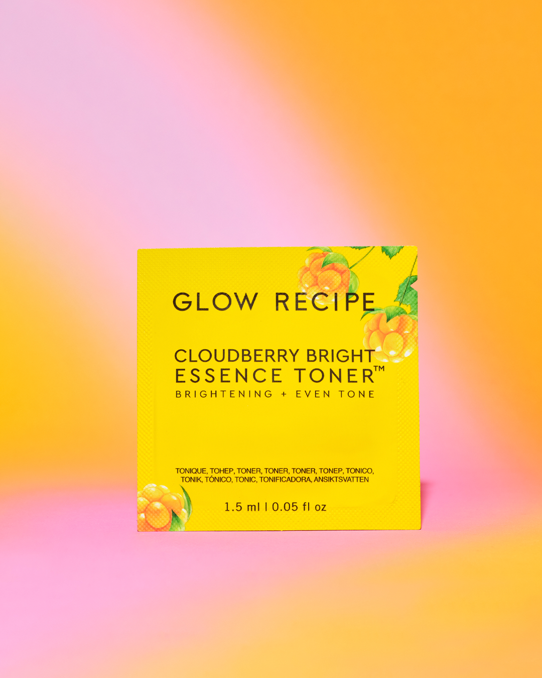 Cloudberry Bright Essence Toner Sachet