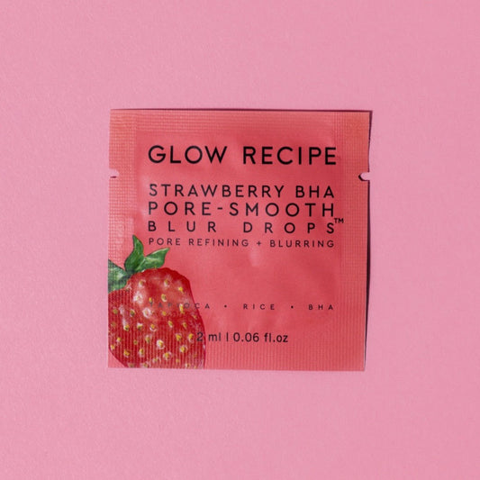 Strawberry BHA Pore-Smooth Blur Drops Sachet